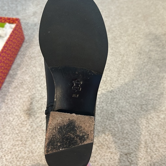 Tory Burch Kiernan 35MM Leather Riding Boot, Size 8 - Picture 10 of 12